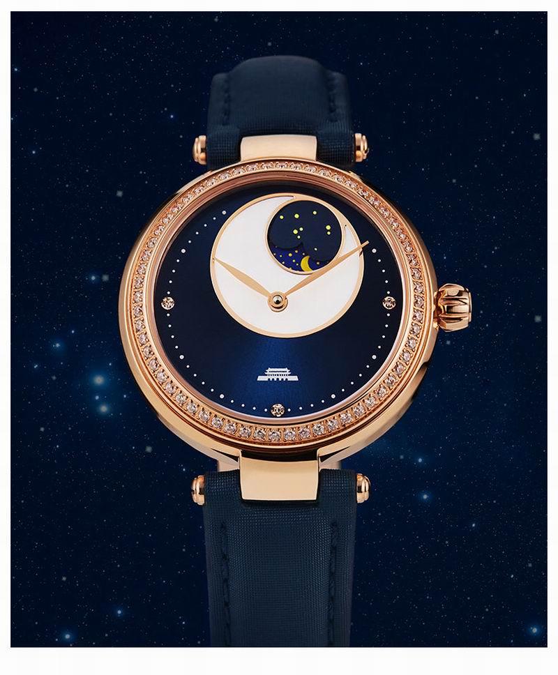 Luxury Watch Moon Phase - Jam Tangan Beijing Jam Tangan Wanita