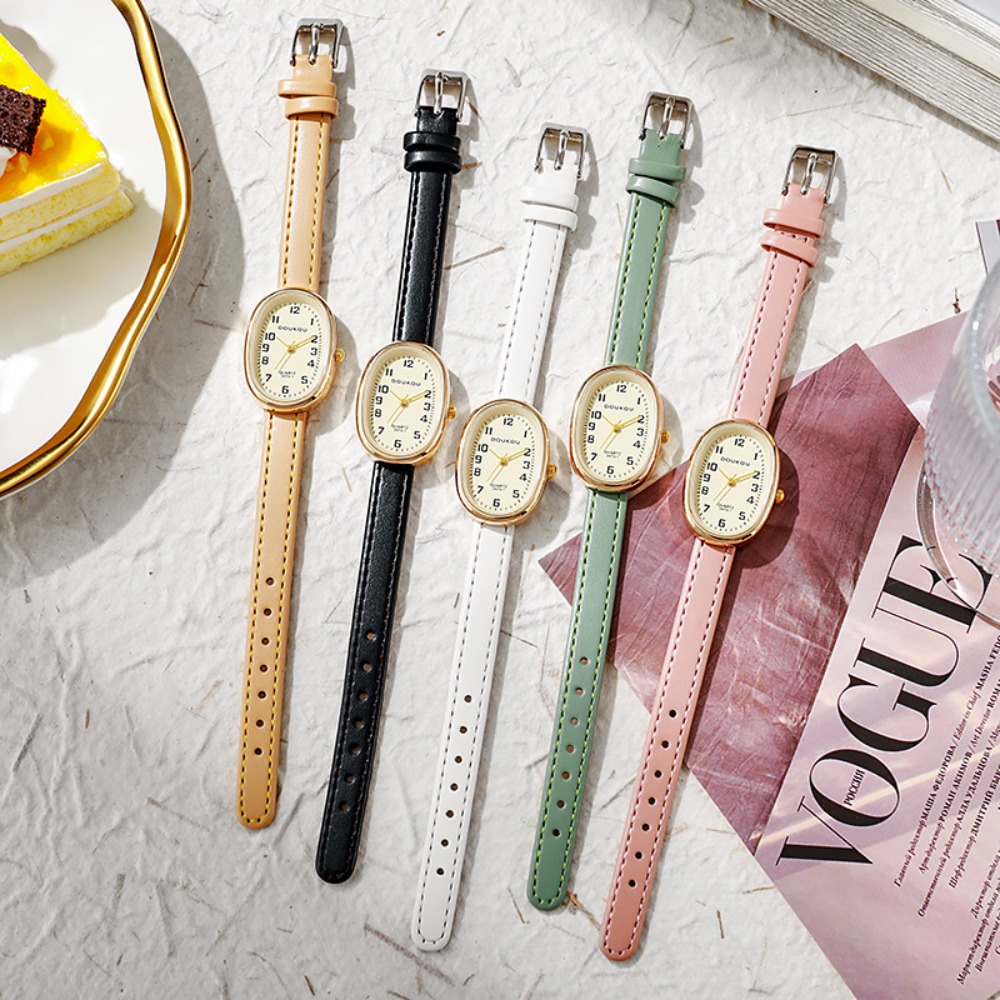 Luxury Watch Lady - Jam Tangan Wanita Dial Oval Mewah