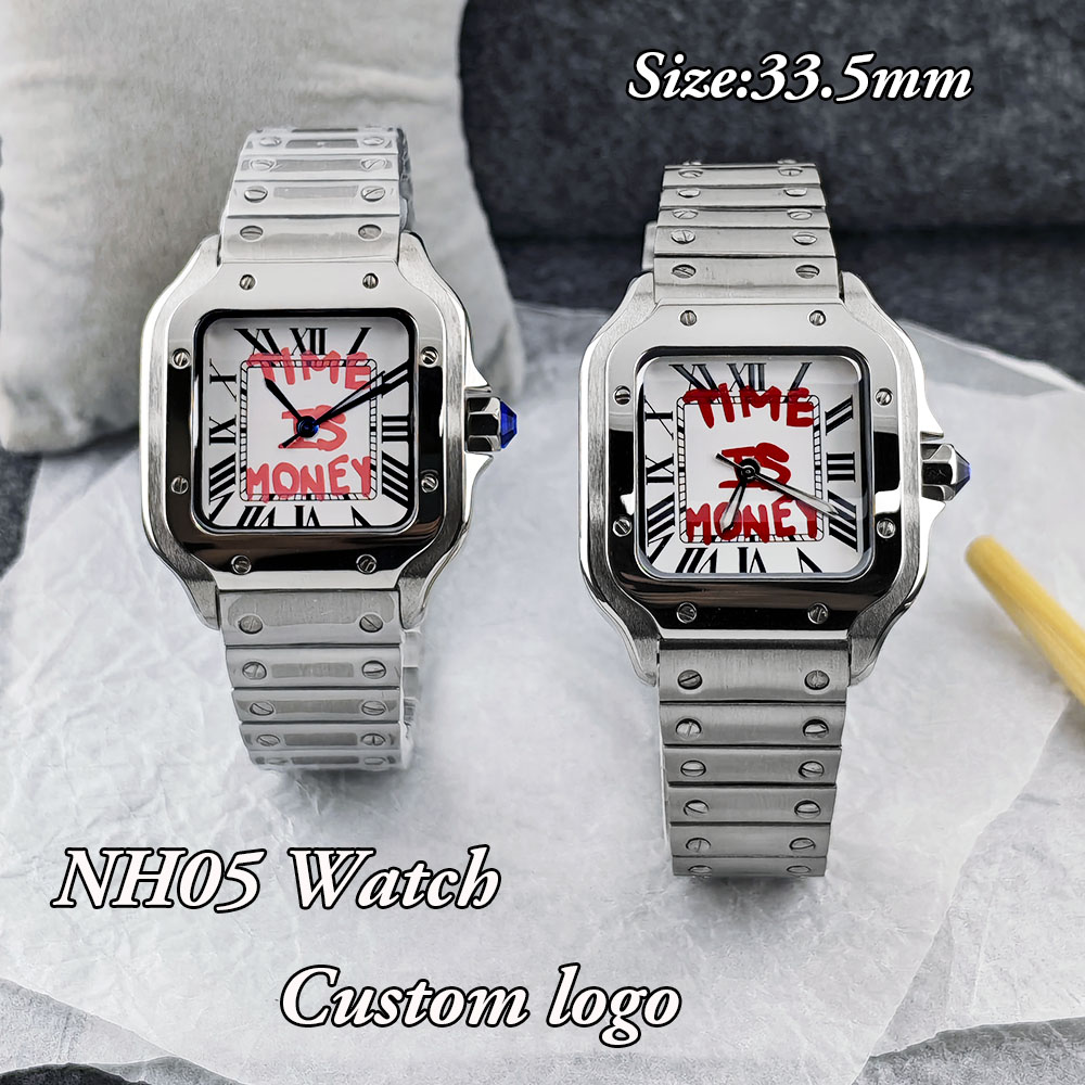 Luxury Watch Square - Jam Tangan Persegi NH05 Baru Jam