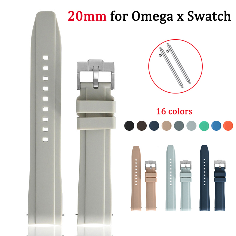 Luxury Watch Omega - Tali karet lengkung baru untuk Omega