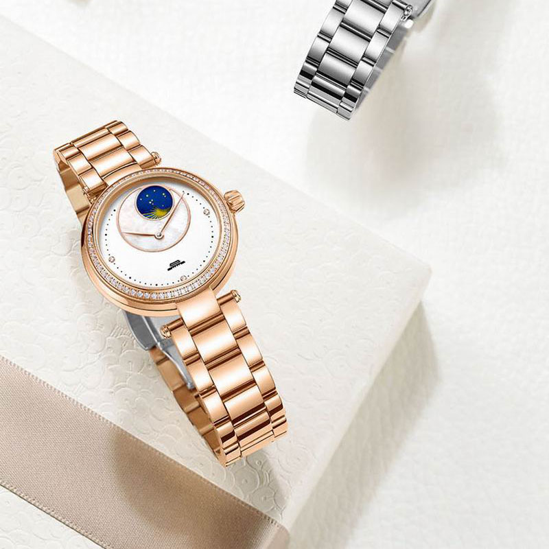 Luxury Watch Moon Phase - Jam Tangan Beijing Watch Tali Jam