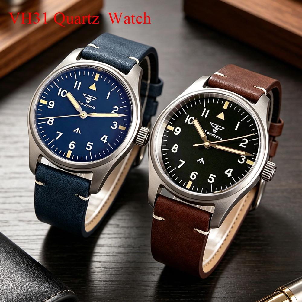 Titanium Sport Watch - Jam Tangan Pria Tandorio 39mm AR