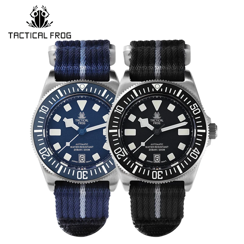Titanium Sport Watch - Jam tangan Titanium kodok taktis menyelam,