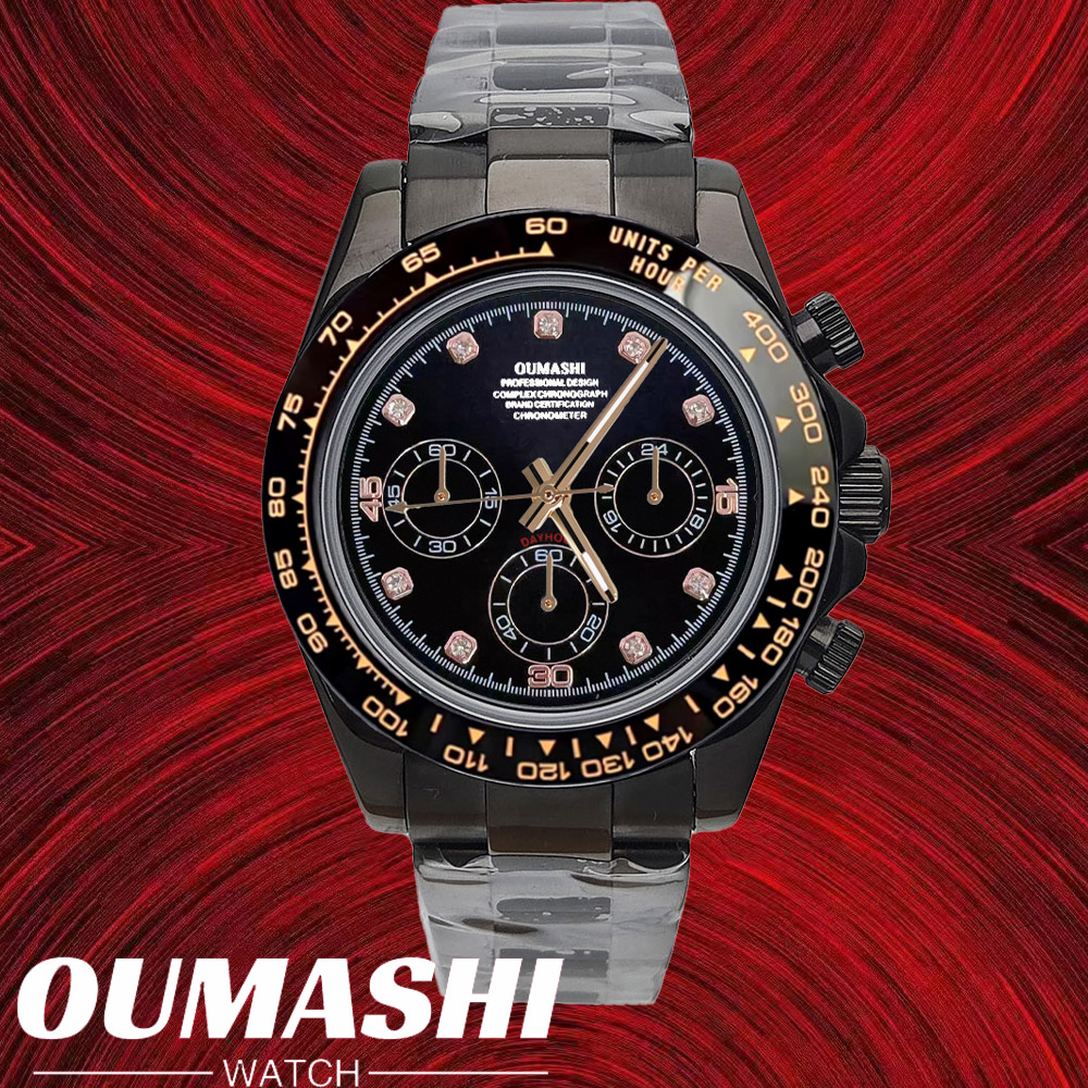 Luxury Watch Leather - Jam Tangan VK63 39.3mm Jam Tangan