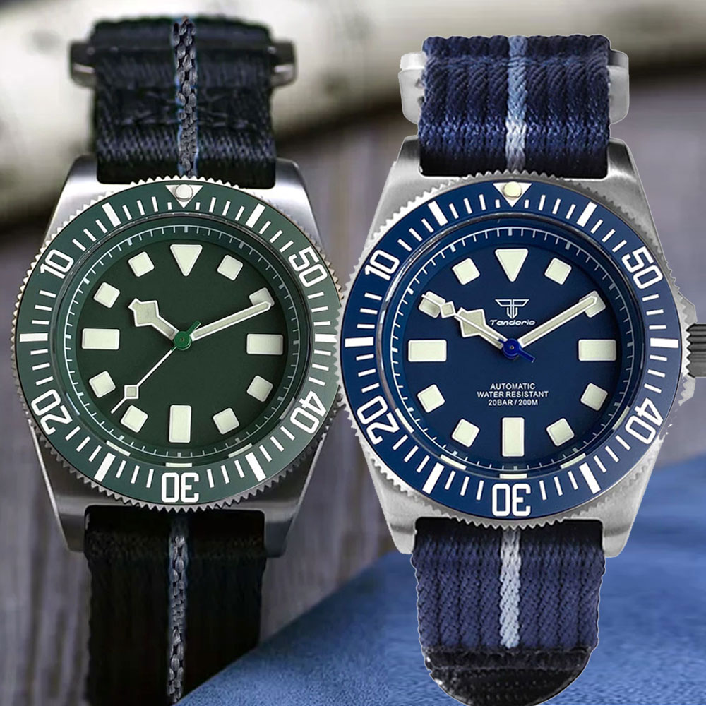 Titanium Sport Watch - Casing Titanium Tandorio 42Mm Retro FXD