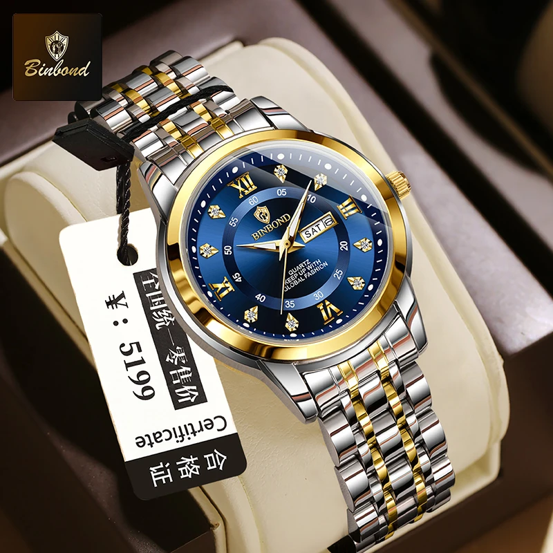 Luxury Watch Exhibition - BINBOND B7169 Jam Tangan Wanita Mewah