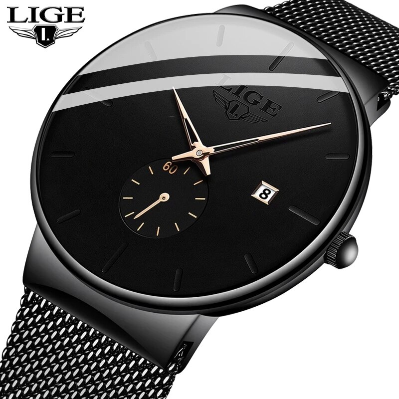 Luxury Watch Exhibition - LIGE jam tangan olahraga pria, arloji