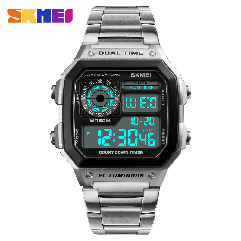Minute Repeater Watch - SKMEI 1335 Jam Tangan Digital untuk