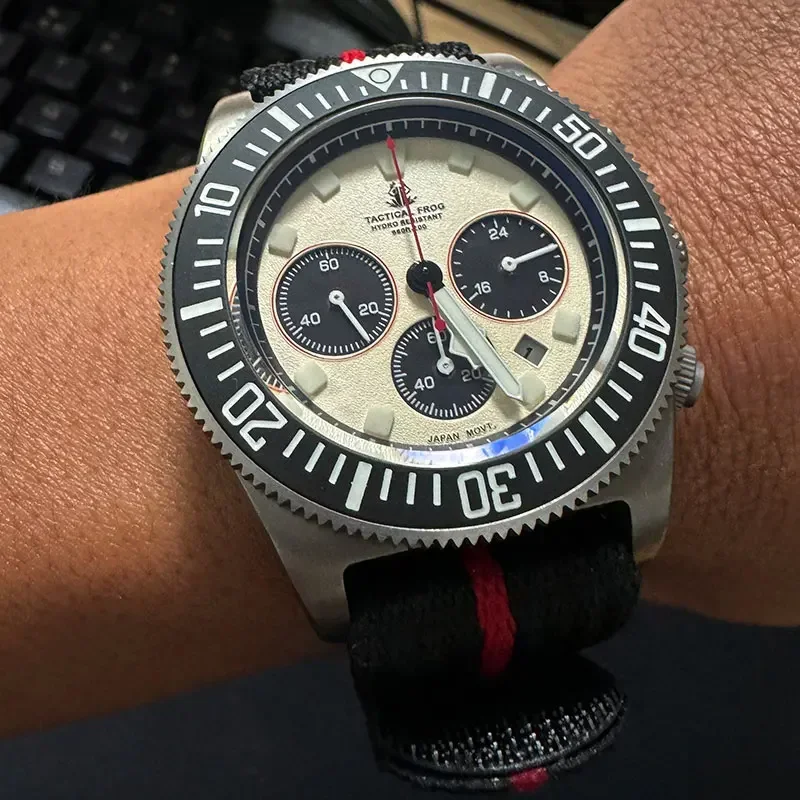 Titanium Sport Watch - Jam Tangan Menyelam Pria Taktis Katak