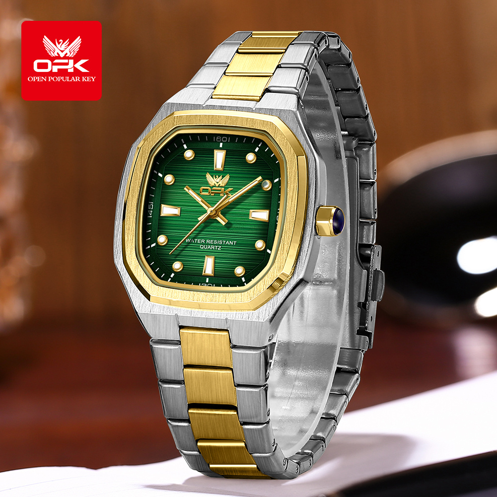 Jam Tangan Pria OPK 6044 Origi - Luxury Watch Square ulasan dan harga