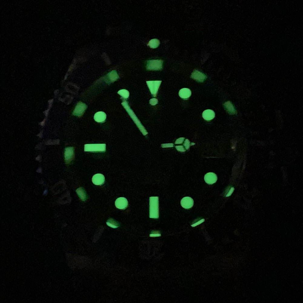 Jam Tangan Mekanik Pria 200M D - Titanium Sport Watch ulasan dan harga