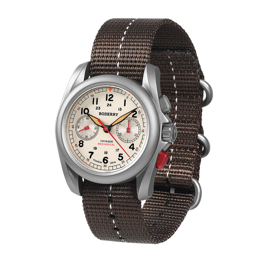 BODERRY Jam Tangan Lapangan Pr - Titanium Sport Watch ulasan dan harga