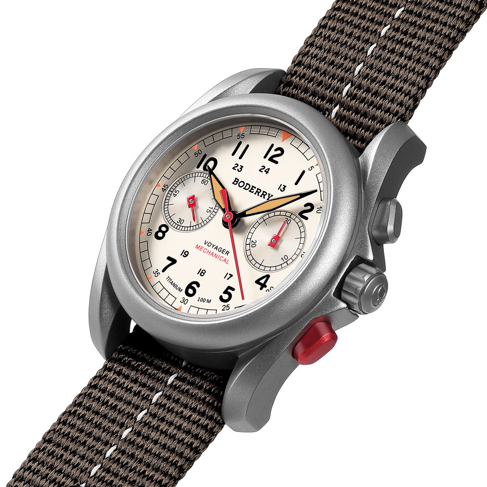 BODERRY Jam Tangan Lapangan Pr - Titanium Sport Watch ulasan dan harga