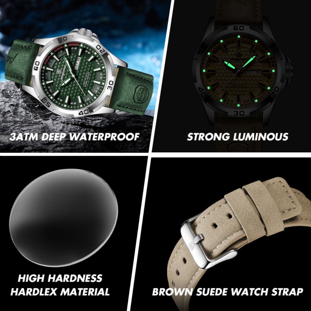 PAAZOMU Jam Tangan Pria Merek  - Luxury Watch Exhibition ulasan dan harga