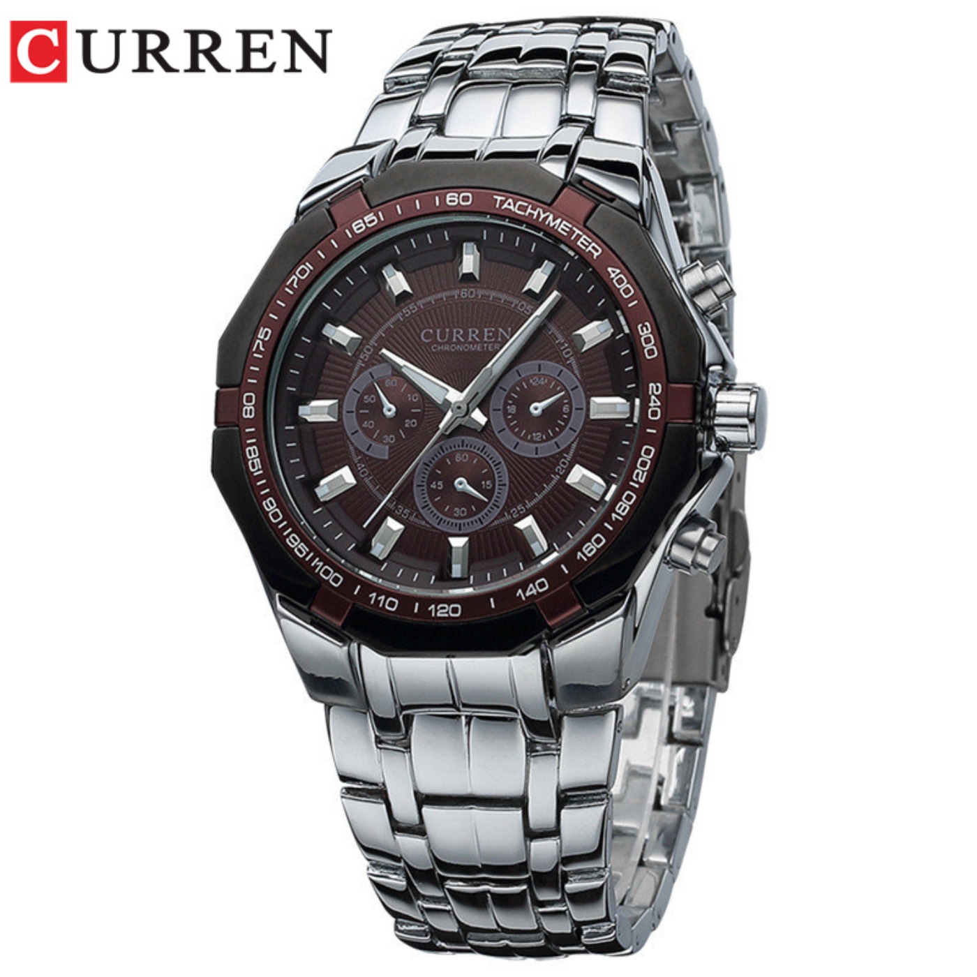CURREN Jam Tangan Pria Olahrag - Luxury Watch Japan ulasan dan harga