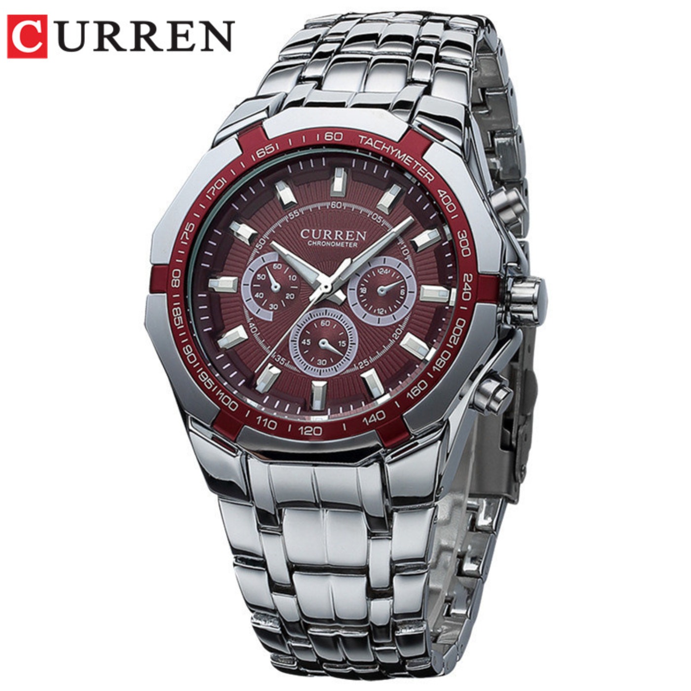 CURREN Jam Tangan Pria Olahrag - Luxury Watch Japan ulasan dan harga