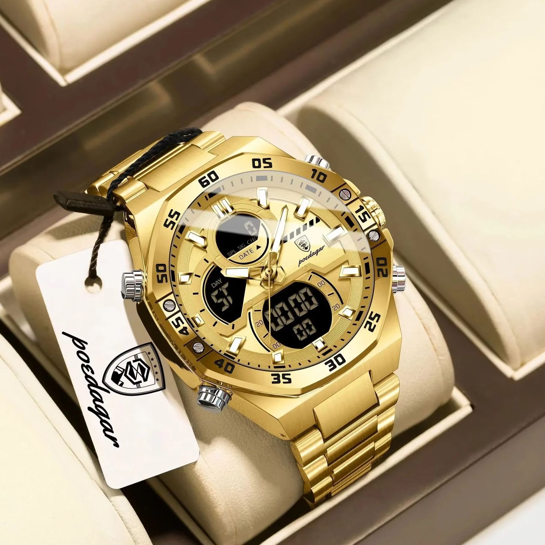 Jam Tangan Pria POEDAGAR Sport - Minute Repeater Watch ulasan dan harga