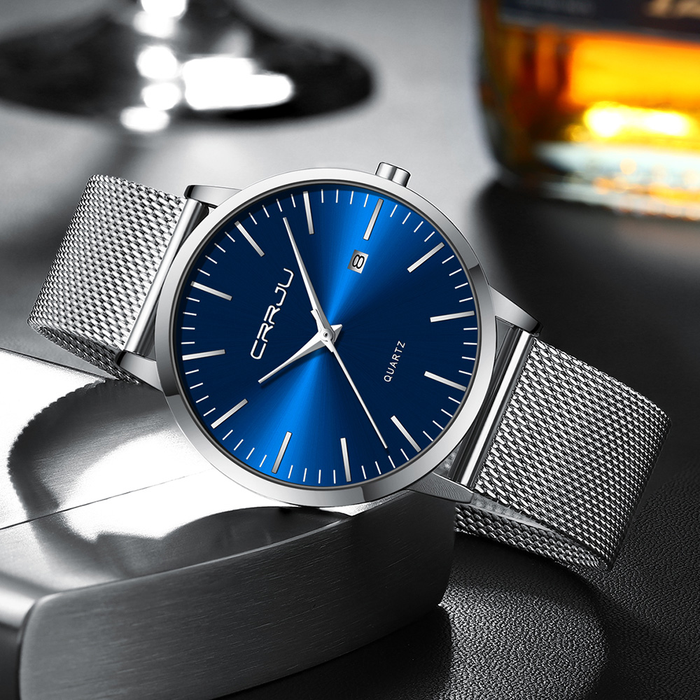 CRRJU jam tangan Ultra tipis p - Luxury Watch Exhibition ulasan dan harga