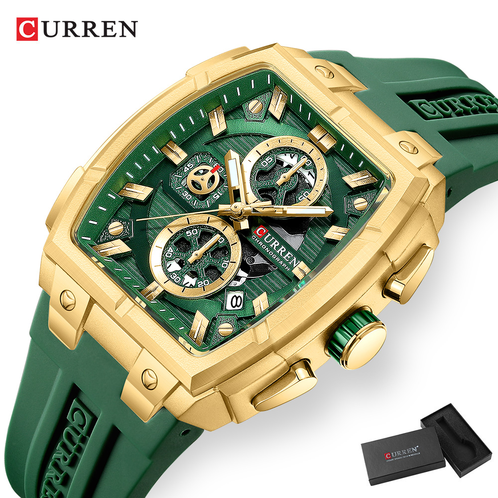 Jam Tangan Mewah Vintage CURRE - Luxury Watch Japan ulasan dan harga