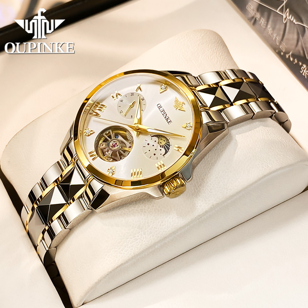 Jam Tangan Wanita Otomatis Mew - Luxury Watch Moon Phase ulasan dan harga