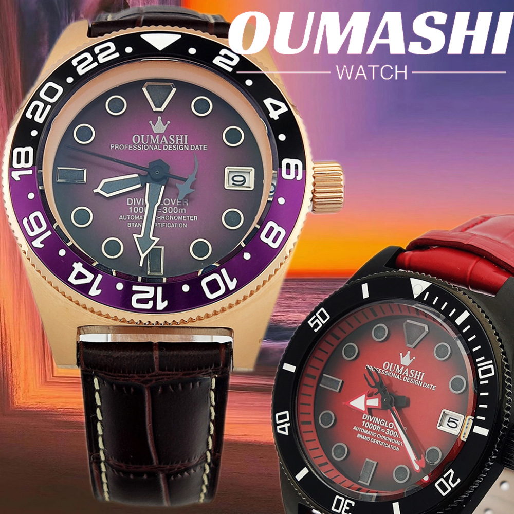 Jam tangan custom 40,5mm denga - Luxury Watch Leather ulasan dan harga