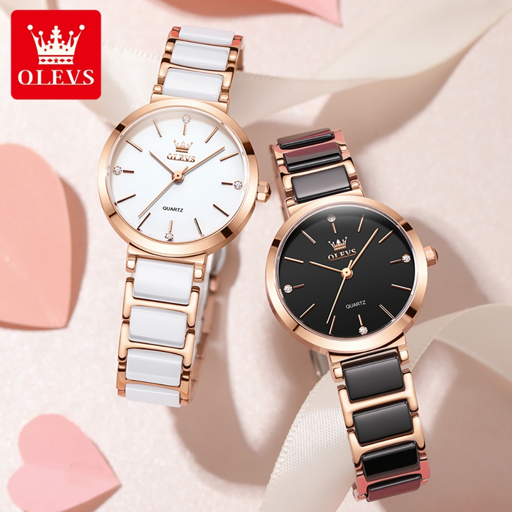 Jam Tangan Wanita OLEVS 5877 M - Luxury Watch Lady ulasan dan harga