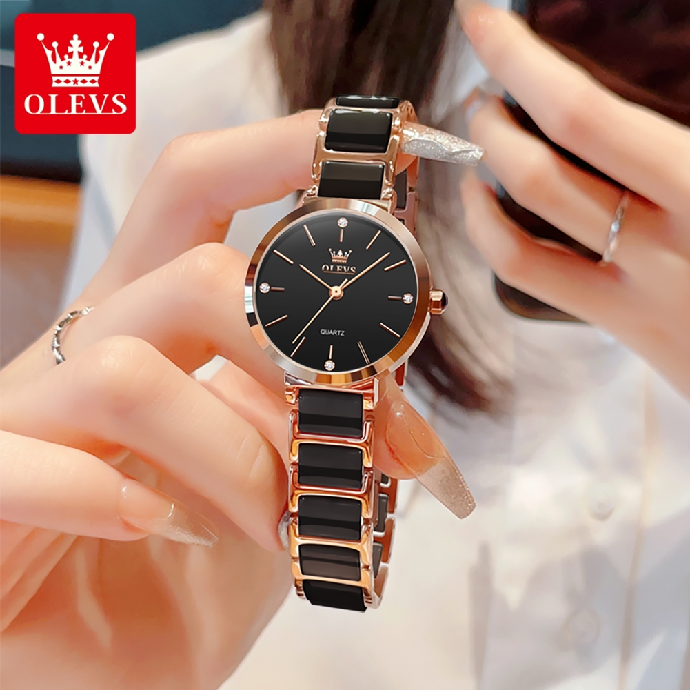 Jam Tangan Wanita OLEVS 5877 M - Luxury Watch Lady ulasan dan harga