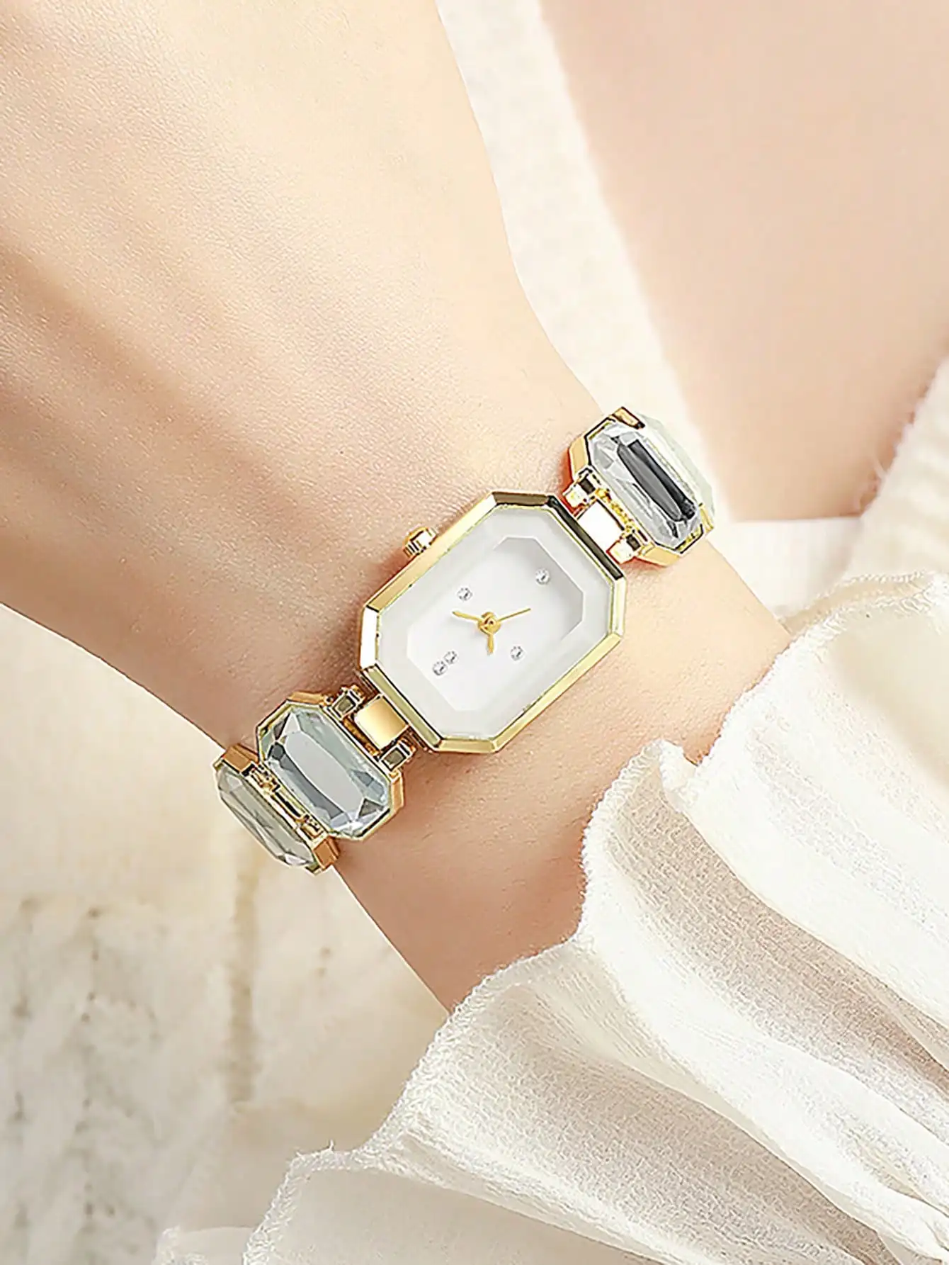 Jam Tangan Wanita Persegi Mewa - Luxury Watch Square ulasan dan harga