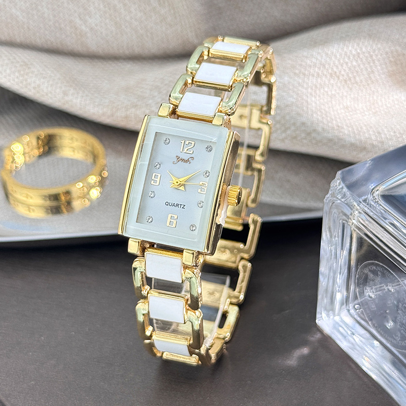 Jam Tangan Modis untuk Wanita  - Luxury Watch Square ulasan dan harga