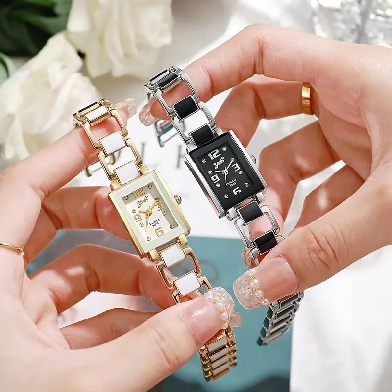 Jam Tangan Modis untuk Wanita  - Luxury Watch Square ulasan dan harga