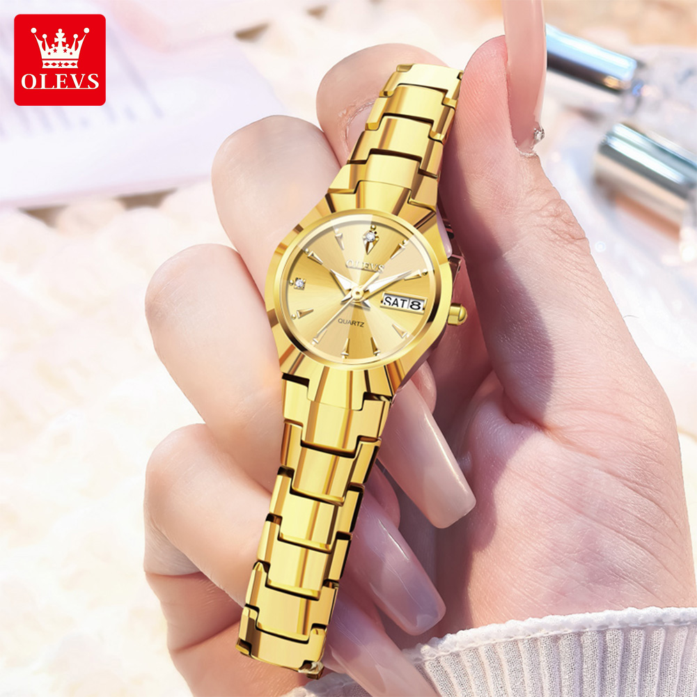 OLEVS Jam Tangan Wanita 8697 J - Luxury Watch Lady ulasan dan harga