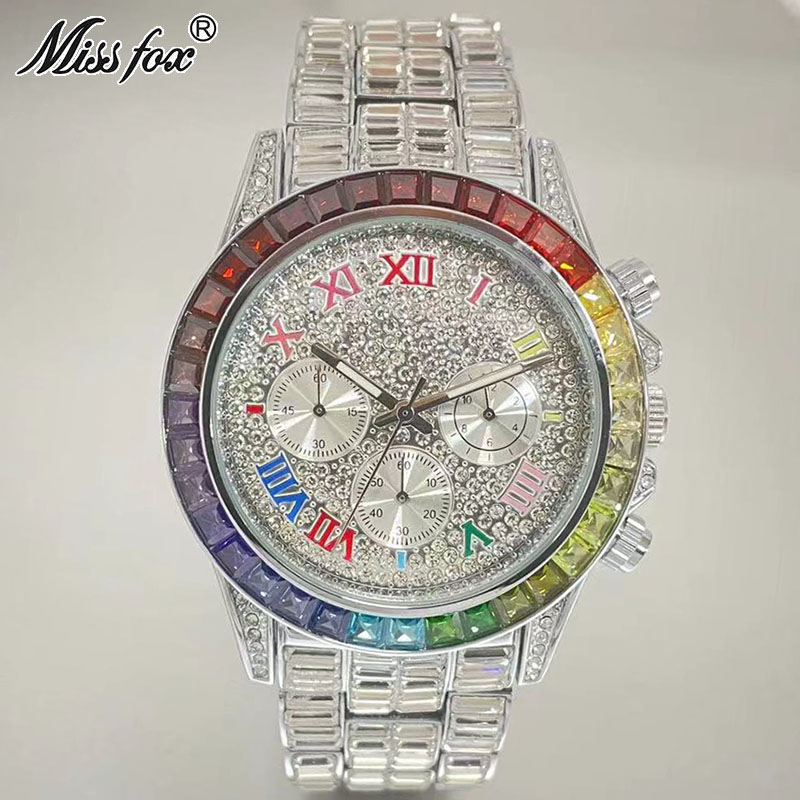 Jam Tangan Es Mewah MISSFOX un - Luxury Watch Exhibition ulasan dan harga