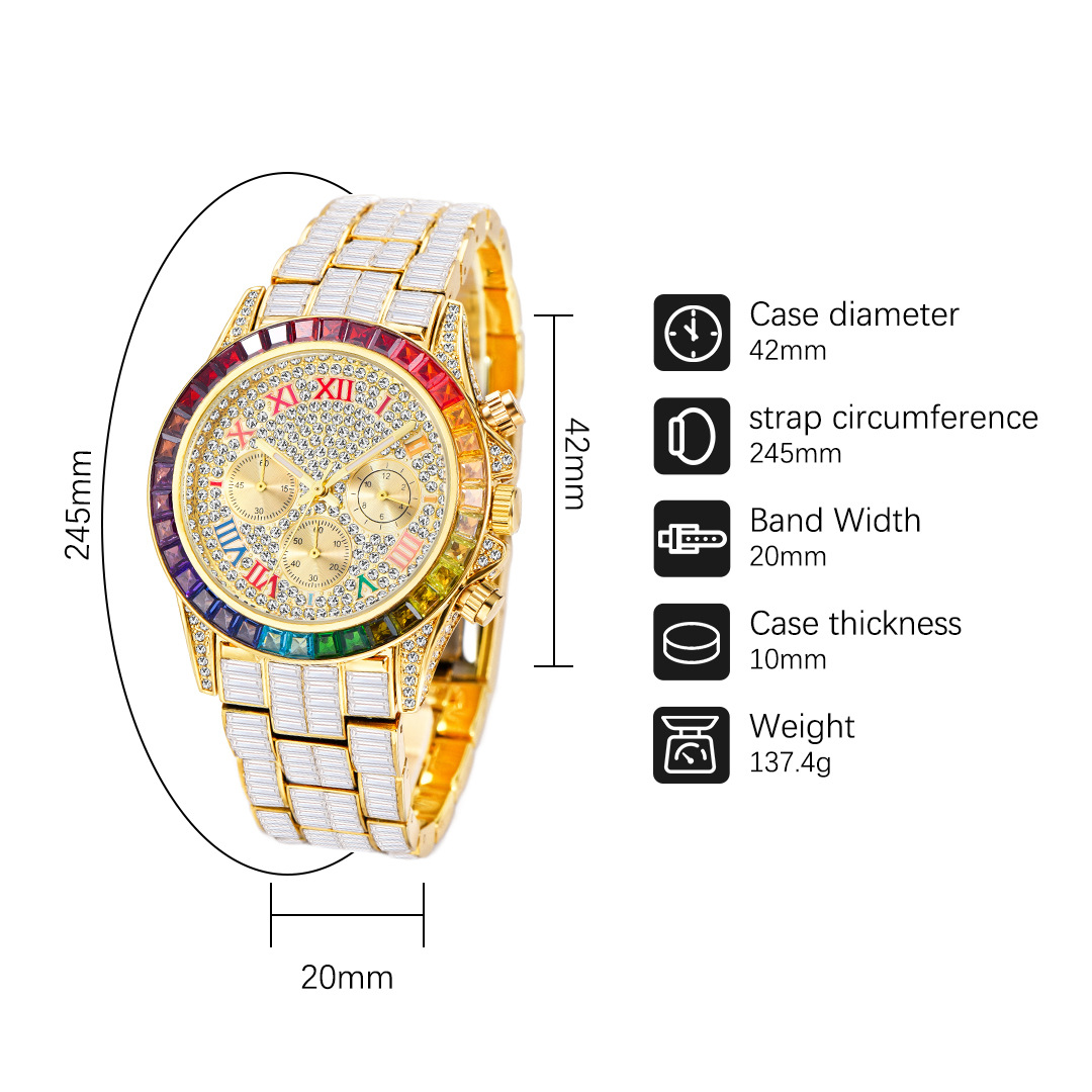 Jam Tangan Es Mewah MISSFOX un - Luxury Watch Exhibition ulasan dan harga