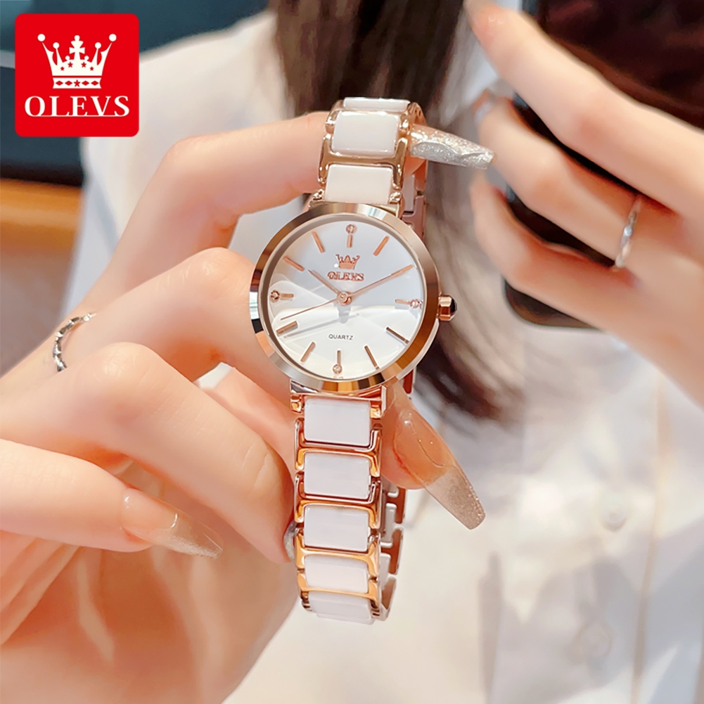 Jam Tangan OLEVS 5877 Laris un - Luxury Watch Japan ulasan dan harga