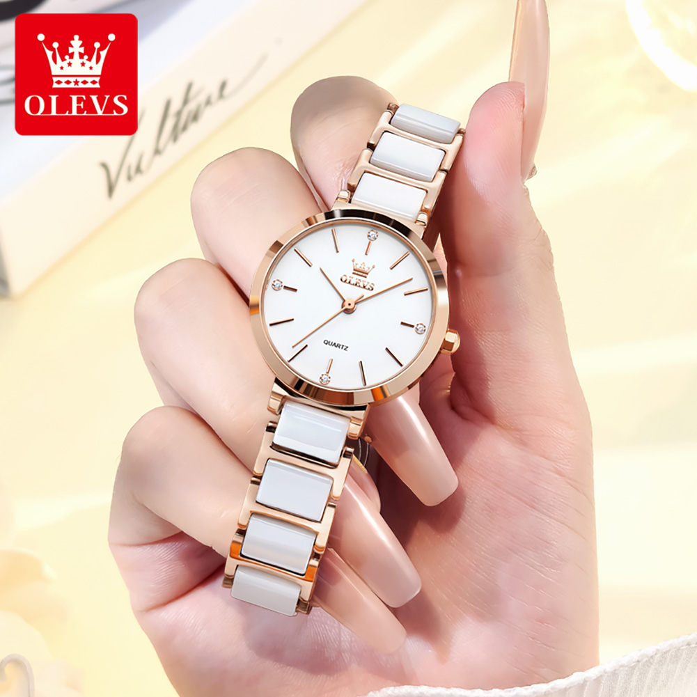 Jam Tangan OLEVS 5877 Laris un - Luxury Watch Japan ulasan dan harga