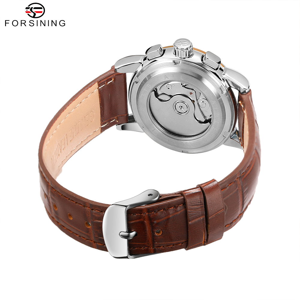 FORSINING Jam Tangan Wanita Me - Luxury Watch Moon Phase ulasan dan harga