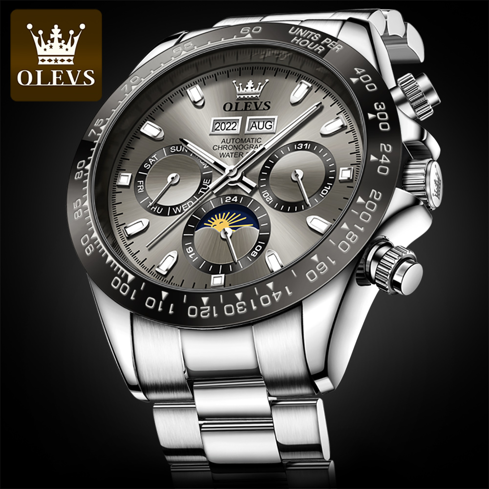 OLEVS jam tangan mekanis otoma - Luxury Watch Omega ulasan dan harga