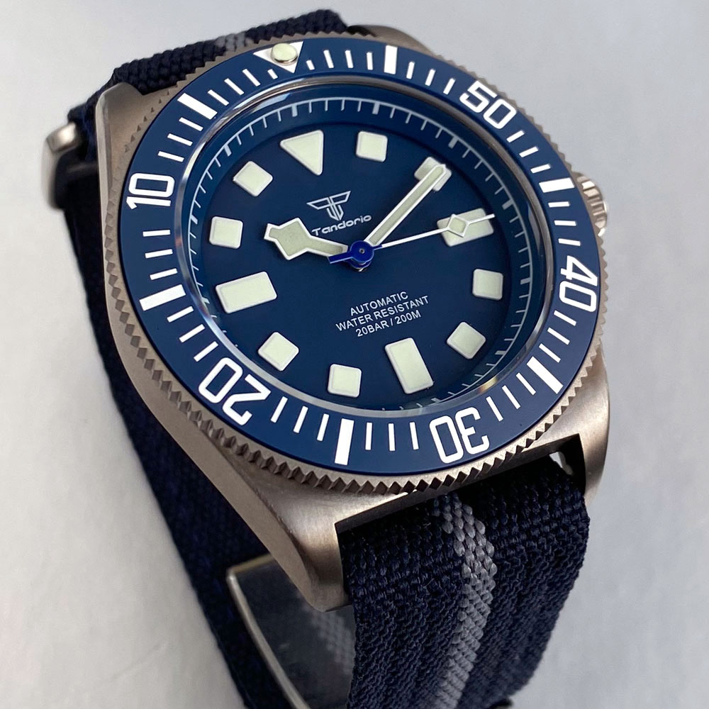 Casing Titanium Tandorio 42Mm  - Titanium Sport Watch ulasan dan harga