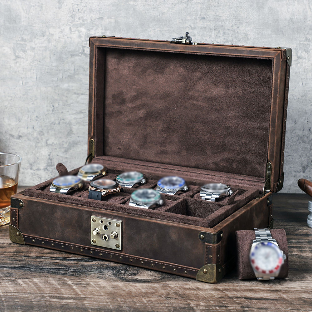 Kotak Jam Tangan Kulit Custom  - Luxury Watch Leather ulasan dan harga