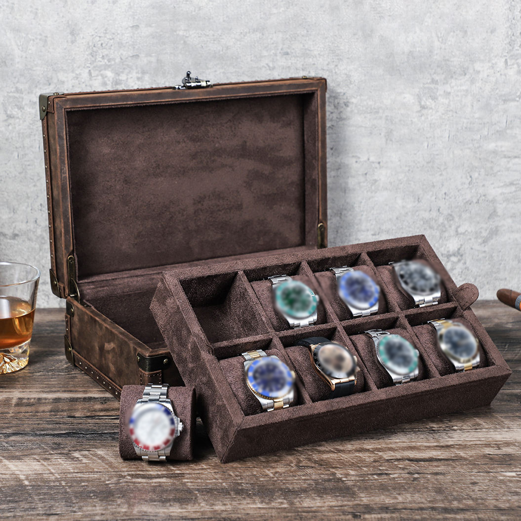 Kotak Jam Tangan Kulit Custom  - Luxury Watch Leather ulasan dan harga
