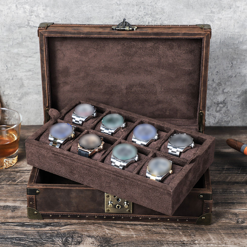 Kotak Jam Tangan Kulit Custom  - Luxury Watch Leather ulasan dan harga