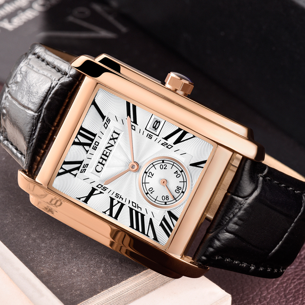 CHENXI jam tangan pria tali ku - Luxury Watch Exhibition ulasan dan harga