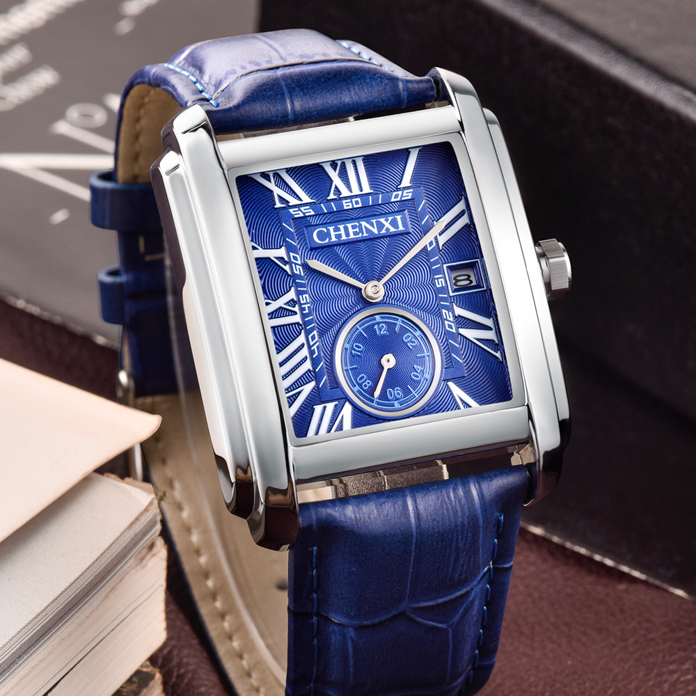 CHENXI jam tangan pria tali ku - Luxury Watch Exhibition ulasan dan harga