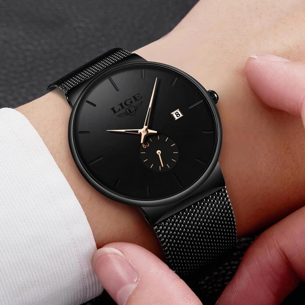 LIGE jam tangan olahraga pria, - Luxury Watch Exhibition ulasan dan harga