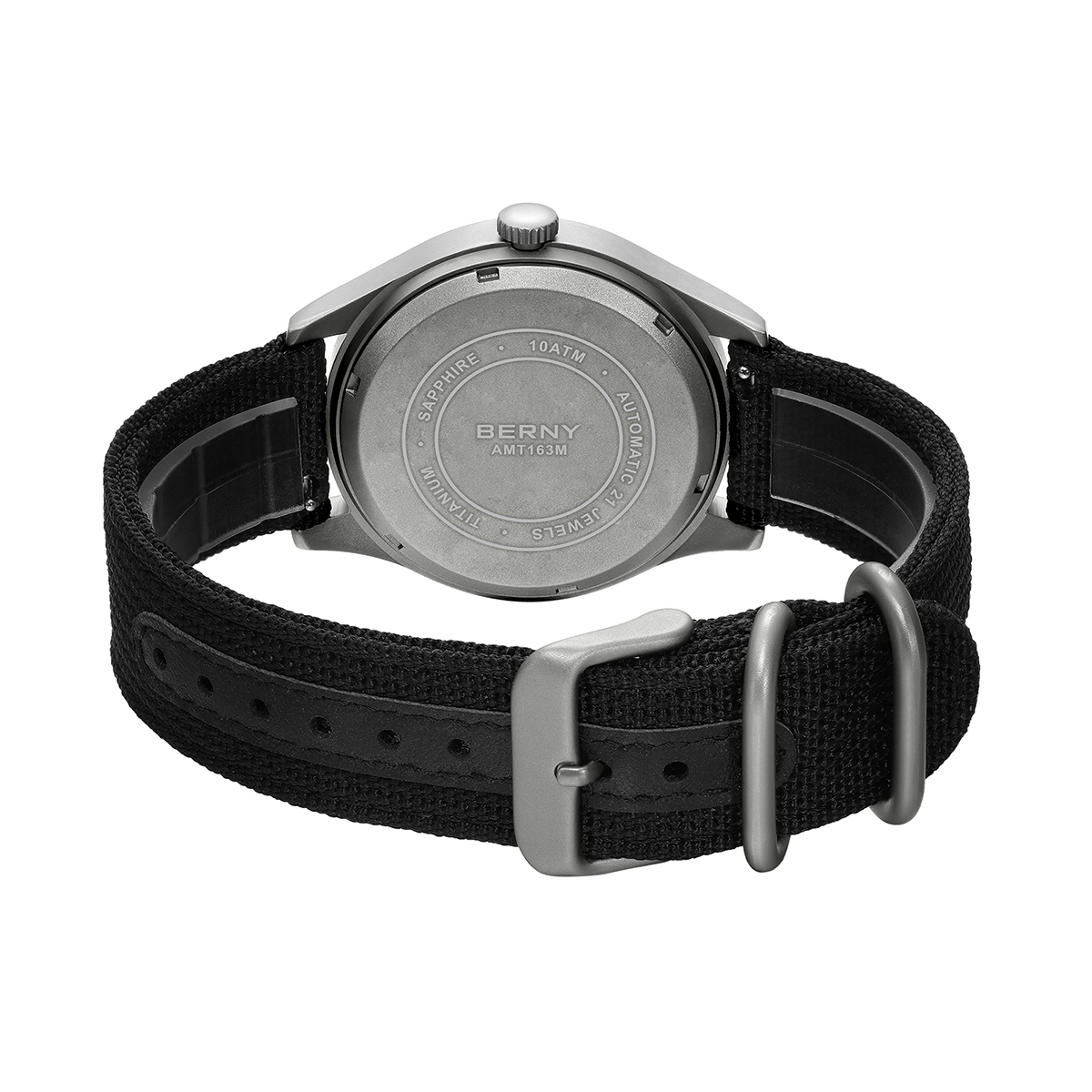 BERNY Jam Tangan Lapangan Otom - Titanium Sport Watch ulasan dan harga