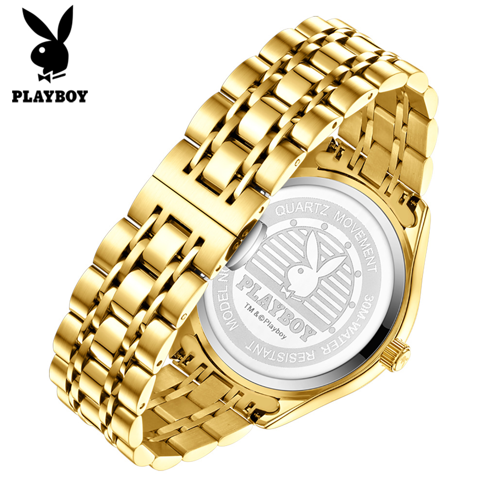 PLAYBOY 3533 Jam Tangan Otenti - Luxury Watch With Arabic Numerals ulasan dan harga