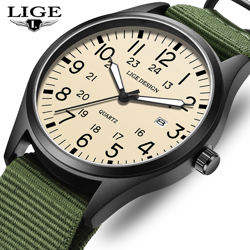LIGE 2025 Jam Tangan Kuarsa Ba - Luxury Watch Leather ulasan dan harga