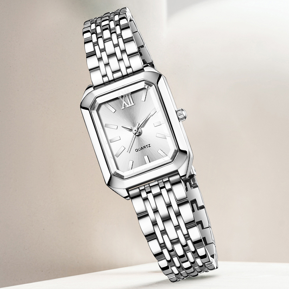 1Pc Jam Tangan Perhiasan Unise - Luxury Watch Square ulasan dan harga