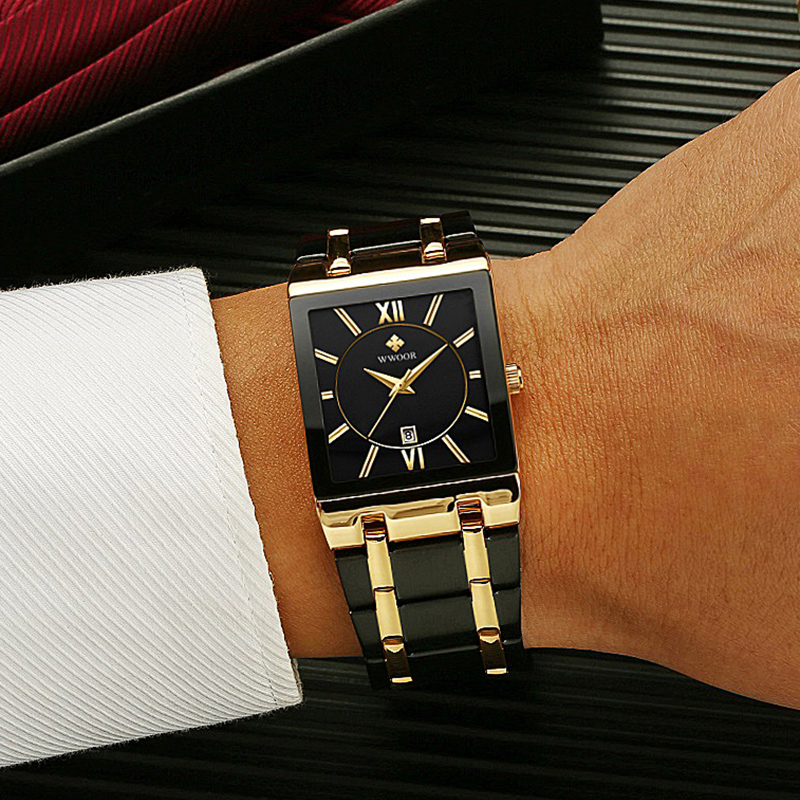 WWOOR Jam Tangan Pria Gelang E - Luxury Watch Exhibition ulasan dan harga