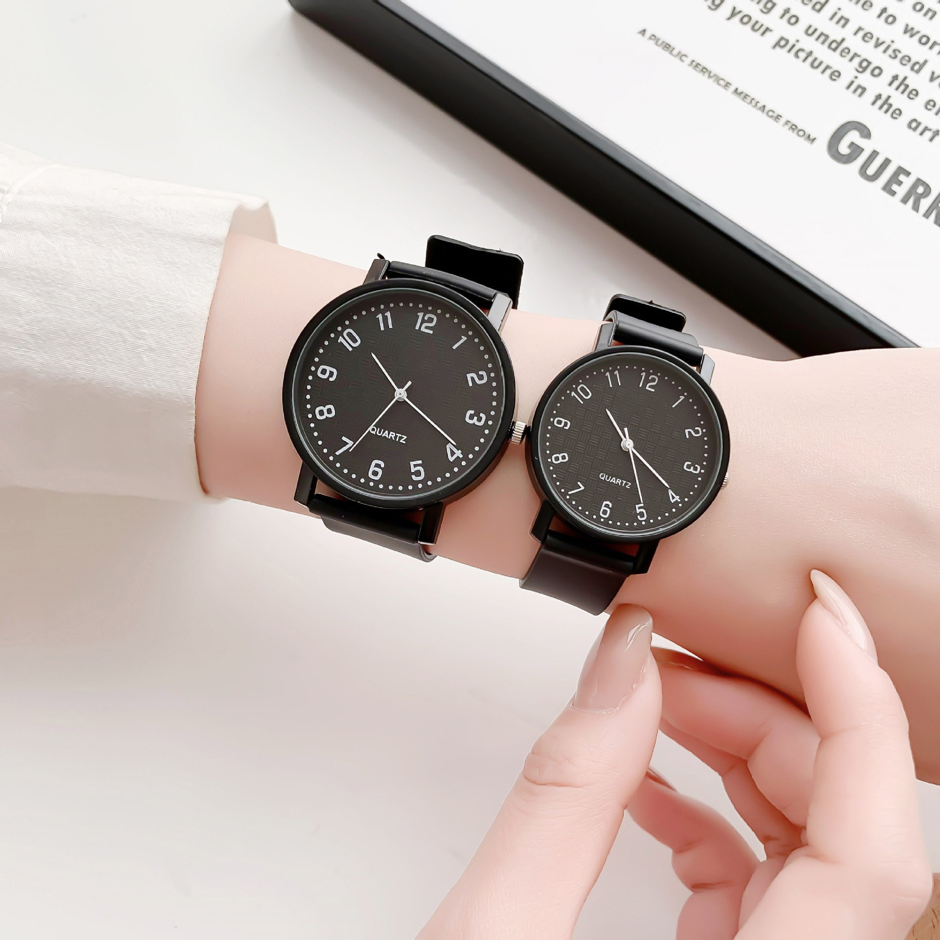Jam Tangan Hitam Sederhana Jam - Luxury Watch Lady ulasan dan harga